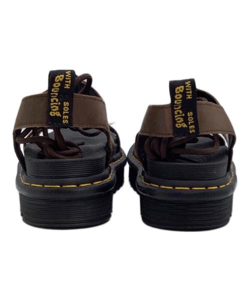 Dr.Martens（ドクターマーチン）Dr.Martens (ドクターマーチン) NARTILLA レザ-サンダル ブラウン サイズ:UK5の古着・服飾アイテム