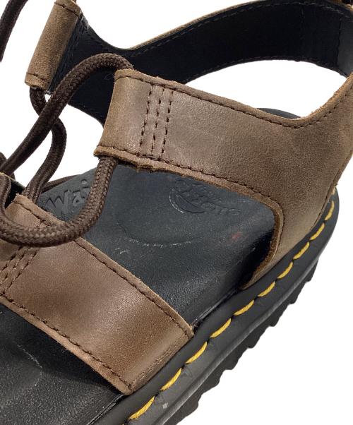 Dr.Martens（ドクターマーチン）Dr.Martens (ドクターマーチン) NARTILLA レザ-サンダル ブラウン サイズ:UK5の古着・服飾アイテム