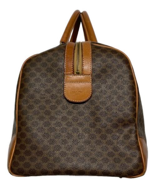 CELINE（セリーヌ）CELINE (セリーヌ) マカダム ボストンバッグ ブラウンの古着・服飾アイテム