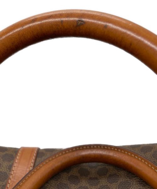 CELINE（セリーヌ）CELINE (セリーヌ) マカダム ボストンバッグ ブラウンの古着・服飾アイテム