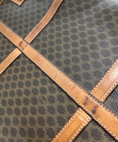 CELINE（セリーヌ）CELINE (セリーヌ) マカダム ボストンバッグ ブラウンの古着・服飾アイテム