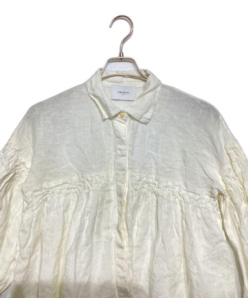 merlette（マーレット）merlette (マーレット) AZUREA SHIRT ホワイト サイズ:Sの古着・服飾アイテム