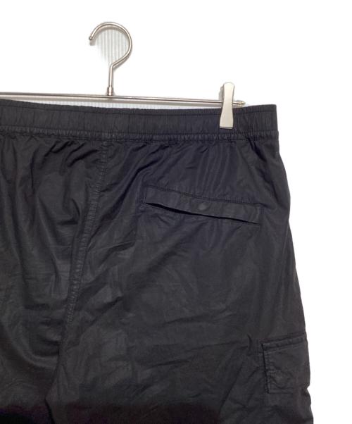 STONE ISLAND（ストーンアイランド）STONE ISLAND (ストーンアイランド) ガーメントダイストレッチコットンカーゴパンツ　801531303 ブラック サイズ:34の古着・服飾アイテム