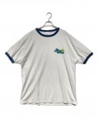 MURIAムリア）の古着「THE CRYSTAL METHOD　バンドTシャツ」｜ホワイト×ネイビー