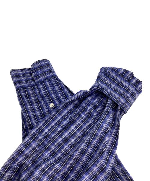 RALPH LAUREN（ラルフローレン）RALPH LAUREN (ラルフローレン) BLAKE　チェックBDシャツ ブルー サイズ:Lの古着・服飾アイテム