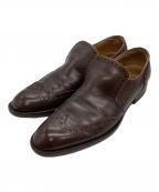 Yves Saint Laurentイヴサンローラン）の古着「ウィングチップシューズ　0536」｜ブラウン