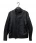 Calvin Klein（カルバンクライン）の古着「ラムレザージャケット」｜ブラック