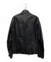 Calvin Klein (カルバンクライン) ラムレザージャケット ブラック サイズ:36：8000円