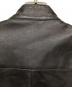 中古・古着 Calvin Klein (カルバンクライン) ラムレザージャケット ブラック サイズ:36：8000円