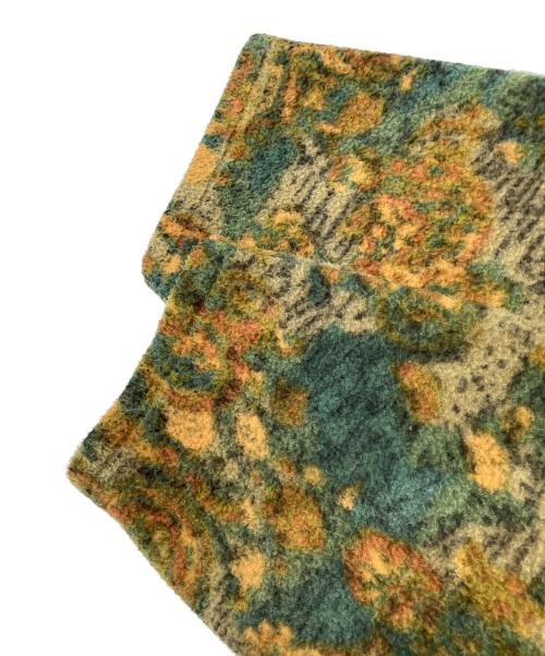 SUPREME（シュプリーム）SUPREME (シュプリーム) Paisley Fleece Shirt グリーン×ブラウン サイズ:Mの古着・服飾アイテム