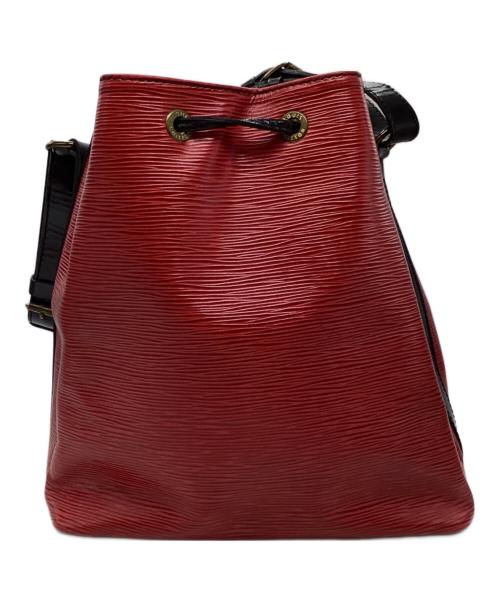 LOUIS VUITTON（ルイ ヴィトン）LOUIS VUITTON (ルイ ヴィトン) プチノエ ショルダーバッグ　M44172 レッド×ブラックの古着・服飾アイテム