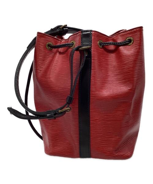 LOUIS VUITTON（ルイ ヴィトン）LOUIS VUITTON (ルイ ヴィトン) プチノエ ショルダーバッグ　M44172 レッド×ブラックの古着・服飾アイテム