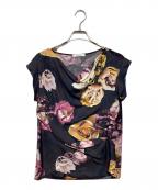 MaxMaraマックスマーラ）の古着「ストレッチカットソー」｜チャコールグレー