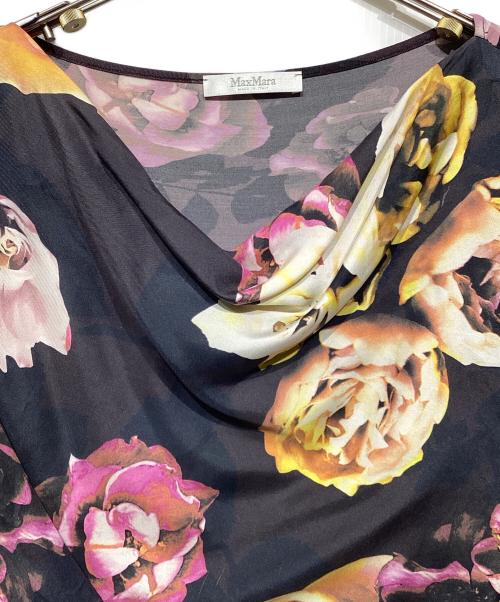 MaxMara（マックスマーラ）MaxMara (マックスマーラ) ストレッチカットソー チャコールグレー サイズ:Sの古着・服飾アイテム