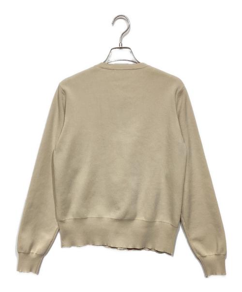 JENNE（ジェンヌ）JENNE (ジェンヌ) リッチビジューニットカーデ ベージュ サイズ:Mの古着・服飾アイテム