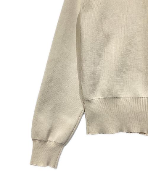 JENNE（ジェンヌ）JENNE (ジェンヌ) リッチビジューニットカーデ ベージュ サイズ:Mの古着・服飾アイテム