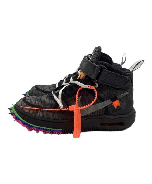 NIKE（ナイキ）NIKE (ナイキ) OFFWHITE (オフホワイト) AIR FORCE1 MID SP　DO6290-001 ブラック サイズ:US5の古着・服飾アイテム