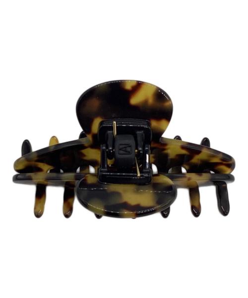 ALEXANDRE de Paris（アレクサンドルドゥパリ）ALEXANDRE de Paris (アレクサンドルドゥパリ) ヘアクリップ Mサイズ レオパードの古着・服飾アイテム