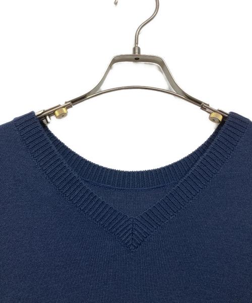 Curensology（カレンソロジー）Curensology (カレンソロジー) 2WAYボクシーニットワンピース ネイビー サイズ:Fの古着・服飾アイテム