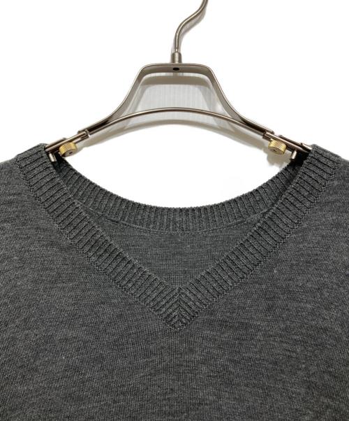 Curensology（カレンソロジー）Curensology (カレンソロジー) 2WAYボクシーニットワンピース グレー サイズ:Fの古着・服飾アイテム