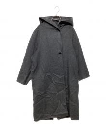 AP STUDIO（エーピーストゥディオ）の古着「フーデットリバーコート」｜グレー