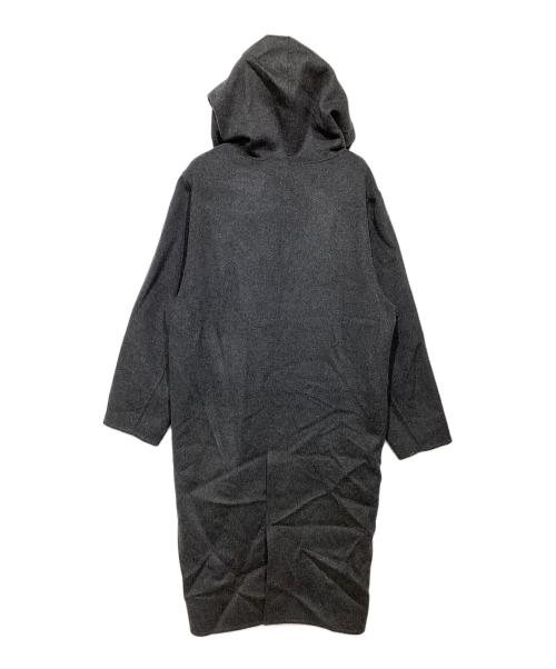 AP STUDIO（エーピーストゥディオ）AP STUDIO (エーピーストゥディオ) フーデットリバーコート グレー サイズ:36の古着・服飾アイテム
