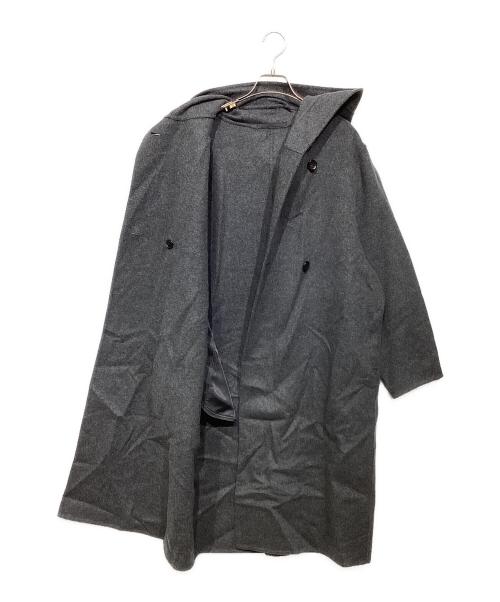 AP STUDIO（エーピーストゥディオ）AP STUDIO (エーピーストゥディオ) フーデットリバーコート グレー サイズ:36の古着・服飾アイテム
