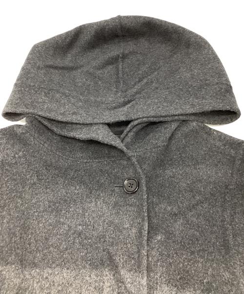 AP STUDIO（エーピーストゥディオ）AP STUDIO (エーピーストゥディオ) フーデットリバーコート グレー サイズ:36の古着・服飾アイテム