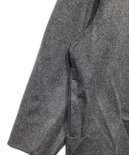 AP STUDIO（エーピーストゥディオ）AP STUDIO (エーピーストゥディオ) フーデットリバーコート グレー サイズ:36の古着・服飾アイテム