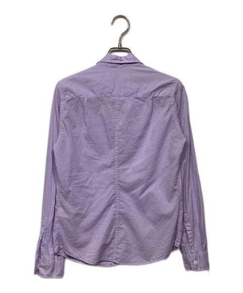 Frank&Eileen（フランクアンドアイリーン）Frank&Eileen (フランクアンドアイリーン) BARRY　コットンシャツ パープル サイズ:XSの古着・服飾アイテム