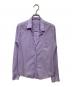 Frank&Eileen（フランクアンドアイリーン）の古着「BARRY　コットンシャツ」｜パープル