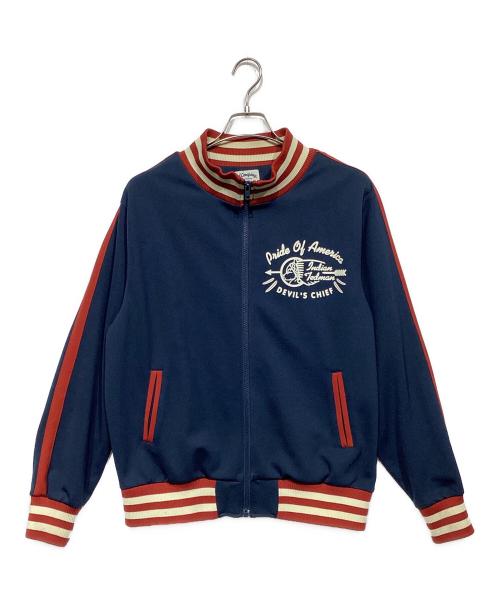 TED COMPANY（テッドカンパニー）TED COMPANY (テッドカンパニー) トラックジャケット ネイビー×オレンジ サイズ:Lの古着・服飾アイテム