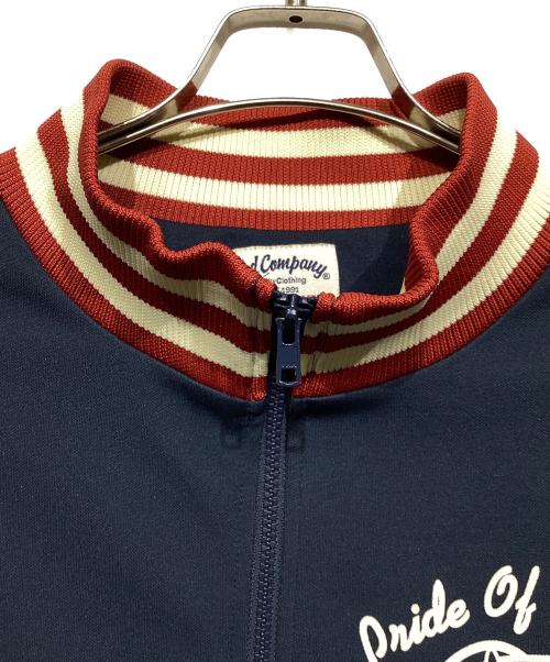 TED COMPANY（テッドカンパニー）TED COMPANY (テッドカンパニー) トラックジャケット ネイビー×オレンジ サイズ:Lの古着・服飾アイテム