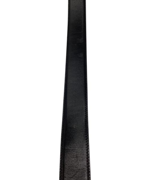 GUCCI（グッチ）GUCCI (グッチ) Gロゴ バックルベルト　70-28-036-1406-0956 ブラックの古着・服飾アイテム