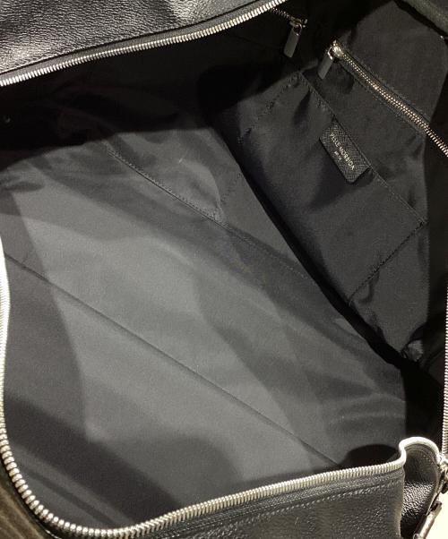 PELLE MORBIDA GOLF（ペッレモルビダゴルフ）PELLE MORBIDA GOLF (ペッレモルビダゴルフ) ボストンバッグ ブラックの古着・服飾アイテム