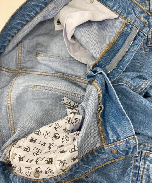 PALACE（パレス）PALACE (パレス) CARPO JEAN デニムカーゴパンツ ライトインディゴ サイズ:32の古着・服飾アイテム