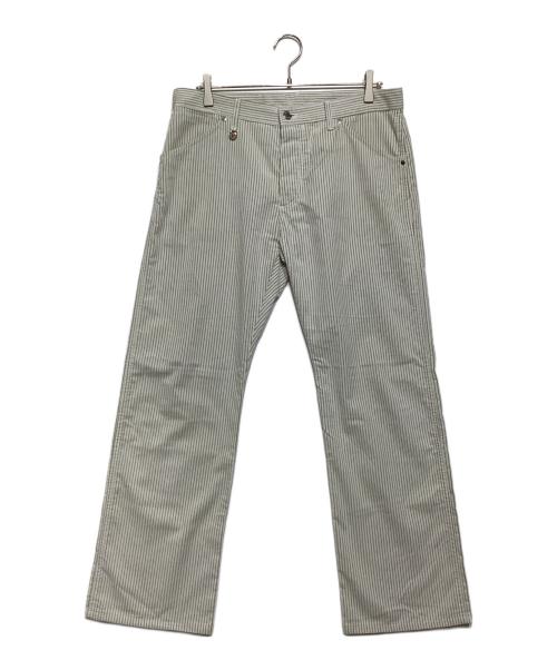 LOUIS VUITTON（ルイ ヴィトン）LOUIS VUITTON (ルイ ヴィトン) ストライプパンツ グレー サイズ:44の古着・服飾アイテム
