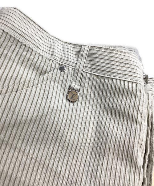 LOUIS VUITTON（ルイ ヴィトン）LOUIS VUITTON (ルイ ヴィトン) ストライプパンツ グレー サイズ:44の古着・服飾アイテム