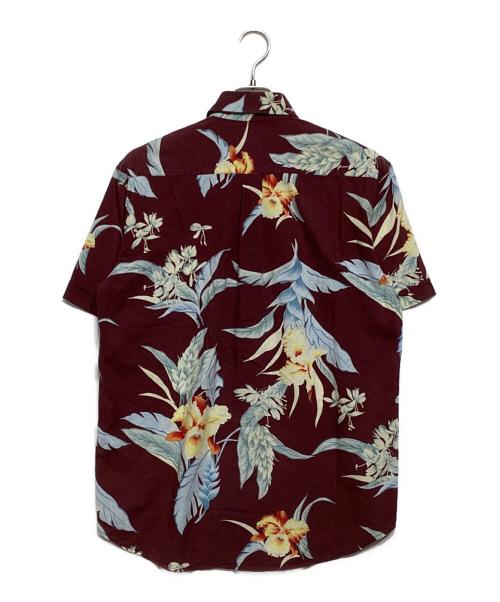 OLD STUSSY（オールドステューシー）OLD STUSSY (オールドステューシー) 90ｓ　RAYON ALOHA ハイビスカス ブラウン サイズ:Mの古着・服飾アイテム