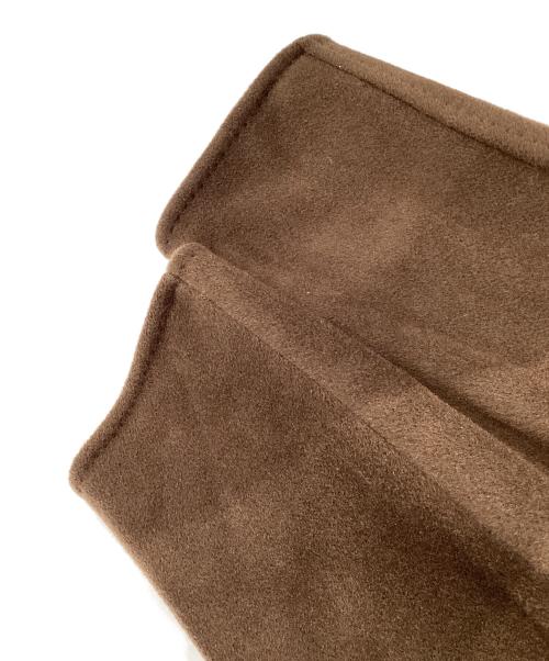 MaxMara（マックスマーラ）MaxMara (マックスマーラ) ウールカシミヤ混チェスターコート ブラウン サイズ:40の古着・服飾アイテム