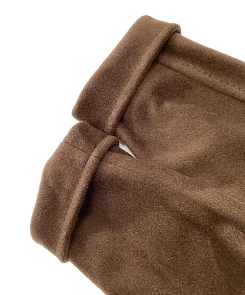 MaxMara（マックスマーラ）MaxMara (マックスマーラ) ウールカシミヤ混チェスターコート ブラウン サイズ:40の古着・服飾アイテム