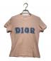 Christian Dior（クリスチャン ディオール）の古着「ロゴTシャツ」｜ピンク