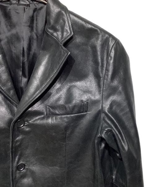 TORNADO MART（トルネードマート）TORNADO MART (トルネードマート) 3B カウレザージャケット ブラック サイズ:Mの古着・服飾アイテム