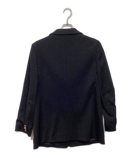 Burberry's（バーバリー）Burberry's (バーバリーズ) エンブレム 金ボタンブレザー ブラック サイズ:15ABRの古着・服飾アイテム