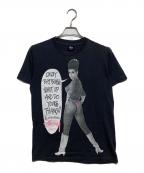 stussyステューシー）の古着「90ｓ　プリントTシャツ　OKAY BIG BOYS」｜グレー