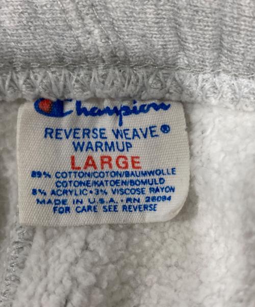 Champion REVERSE WEAVE（チャンピオン リバース ウィーブ）Champion REVERSE WEAVE (チャンピオン リバース ウィーブ) 80ｓショートパンツ グレー サイズ:Lの古着・服飾アイテム