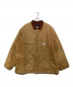 CarHarttカーハート）の古着「00’Sダック地カバーオール」｜ブラウン