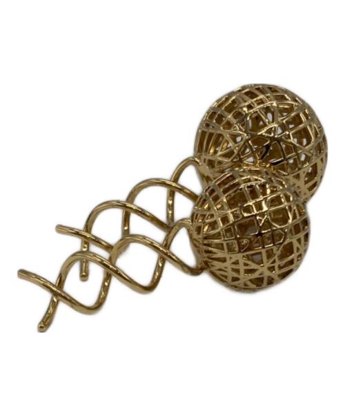 FRANCE Luxe（フランスラックス）FRANCE Luxe (フランスラックス) タル メッシュ ボール スパイラル スクリューピン ゴールド（色）の古着・服飾アイテム