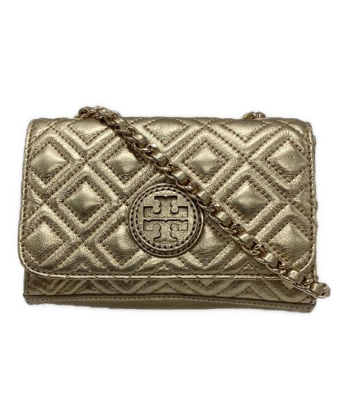 TORY BURCH（トリーバーチ）TORY BURCH (トリーバーチ) チェーンキルティングショルダーバッグ ゴールドの古着・服飾アイテム