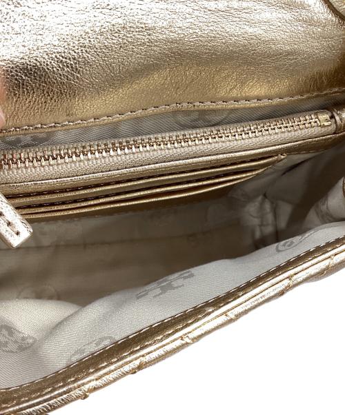 TORY BURCH（トリーバーチ）TORY BURCH (トリーバーチ) チェーンキルティングショルダーバッグ ゴールドの古着・服飾アイテム